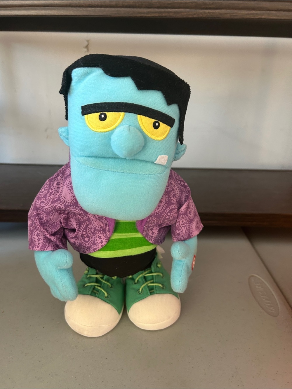 Hallmark Animated Dancing Singing Frankenstein Monster Mash Plush